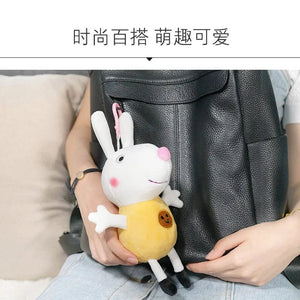 Planet Gates 19cm 100% Genuine PEPPA PIG Stuffed Soft Doll Peppa George Zoe Suzy Rebecca Emily Danny Pedro bear Dinosaur Children Plush toy