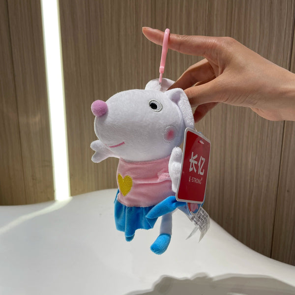 Planet Gates 19cm 100% Genuine PEPPA PIG Stuffed Soft Doll Peppa George Zoe Suzy Rebecca Emily Danny Pedro bear Dinosaur Children Plush toy