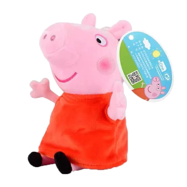 Planet Gates 19cm 100% Genuine PEPPA PIG Stuffed Soft Doll Peppa George Zoe Suzy Rebecca Emily Danny Pedro bear Dinosaur Children Plush toy