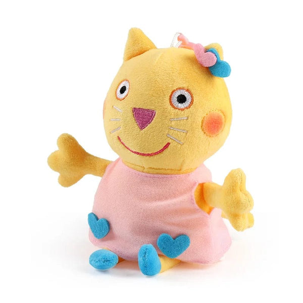 Planet Gates 19cm 100% Genuine PEPPA PIG Stuffed Soft Doll Peppa George Zoe Suzy Rebecca Emily Danny Pedro bear Dinosaur Children Plush toy