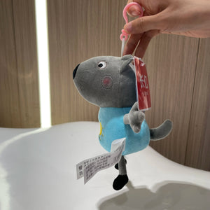 Planet Gates 19cm 100% Genuine PEPPA PIG Stuffed Soft Doll Peppa George Zoe Suzy Rebecca Emily Danny Pedro bear Dinosaur Children Plush toy