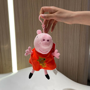 Planet Gates 19cm 100% Genuine PEPPA PIG Stuffed Soft Doll Peppa George Zoe Suzy Rebecca Emily Danny Pedro bear Dinosaur Children Plush toy
