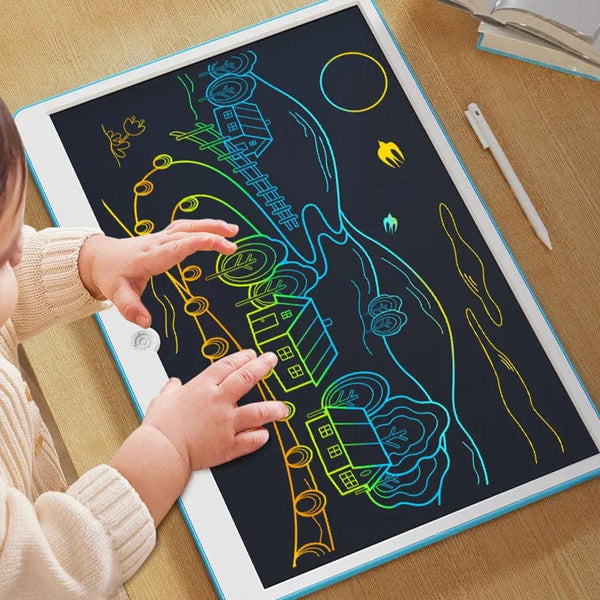 Planet Gates 19inch LCD Writing Board,Art Writing Painting Children Tools, Educational Toys for 3 4 5 6 7 Year Old Girls Boys Baby Kids Toys