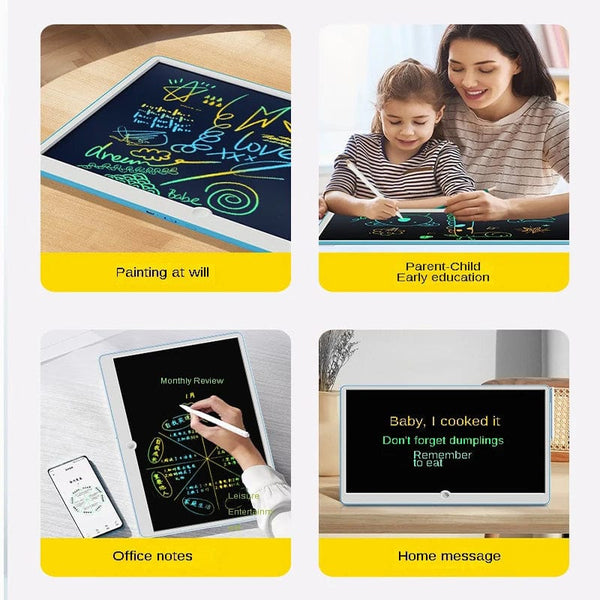 Planet Gates 19inch LCD Writing Board,Art Writing Painting Children Tools, Educational Toys for 3 4 5 6 7 Year Old Girls Boys Baby Kids Toys