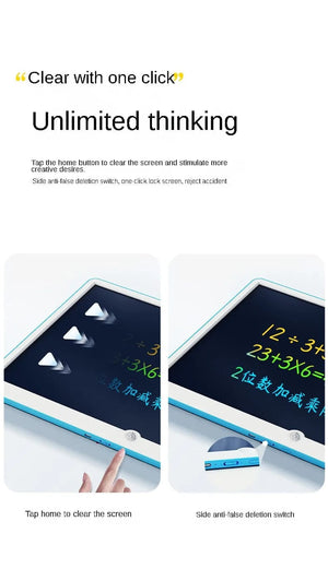 Planet Gates 19inch LCD Writing Board,Art Writing Painting Children Tools, Educational Toys for 3 4 5 6 7 Year Old Girls Boys Baby Kids Toys