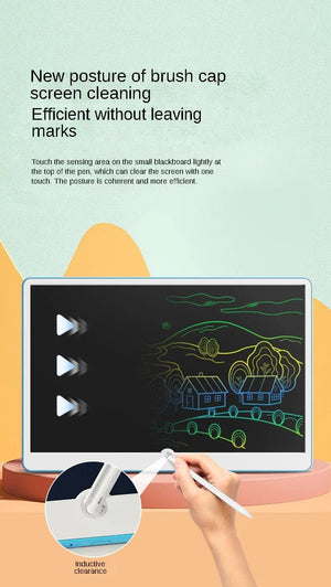 Planet Gates 19inch LCD Writing Board,Art Writing Painting Children Tools, Educational Toys for 3 4 5 6 7 Year Old Girls Boys Baby Kids Toys