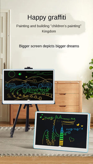 Planet Gates 19inch LCD Writing Board,Art Writing Painting Children Tools, Educational Toys for 3 4 5 6 7 Year Old Girls Boys Baby Kids Toys