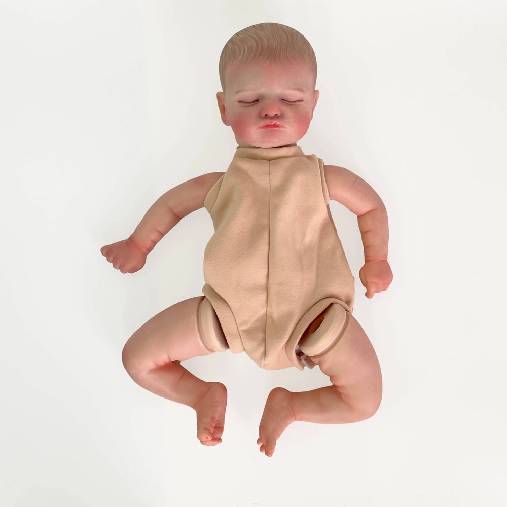 Planet Gates 19inch NPK 19inch Newborn Baby Reborn Doll Kit Baby Rosalie Lifelike Soft Touch Already Painted Unfinished Doll Parts