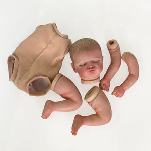 Planet Gates 19inch NPK 19inch Newborn Baby Reborn Doll Kit Baby Rosalie Lifelike Soft Touch Already Painted Unfinished Doll Parts