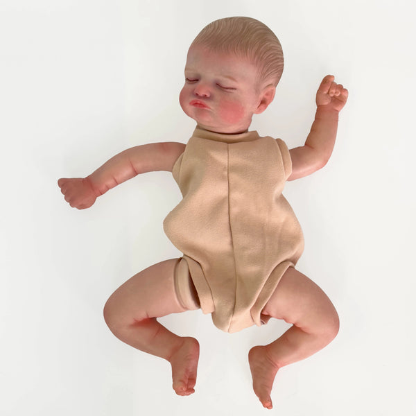Planet Gates 19inch NPK 19inch Newborn Baby Reborn Doll Kit Baby Rosalie Lifelike Soft Touch Already Painted Unfinished Doll Parts