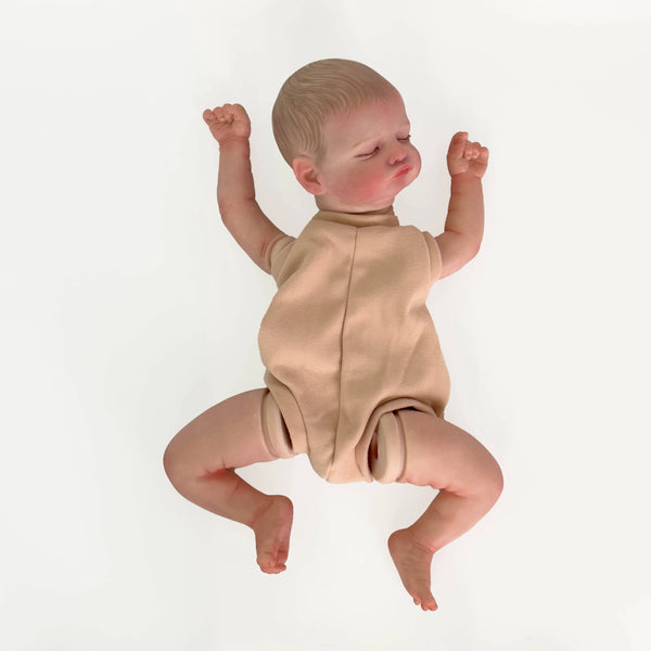 Planet Gates 19inch NPK 19inch Newborn Baby Reborn Doll Kit Baby Rosalie Lifelike Soft Touch Already Painted Unfinished Doll Parts