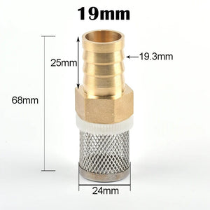 Planet Gates 19mm / CHINA 6-19mm Stainless Steel Mesh Filter 1/2" Female Inch Garden Irrigation Pump Protection Hose Water Cleaning Mesh Brass Filter