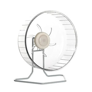 Planet Gates 1C 24cm Hamster Running Rotating Car Hamster Sport Mute Wheel Toy Clear Rotatory Jogging Wheel Small Pet Sports Exercise Cage
