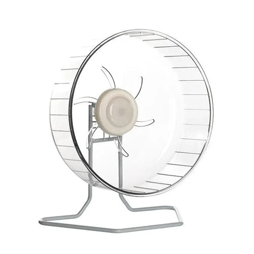 Planet Gates 1C 24cm Hamster Running Rotating Car Hamster Sport Mute Wheel Toy Clear Rotatory Jogging Wheel Small Pet Sports Exercise Cage
