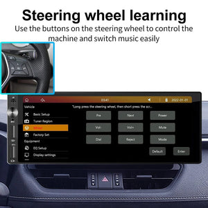 Planet Gates 1DIN 6.9 Carplay IPS 6.9 Inch 1Din Carplay Android Auto Car Radio Multimedia Video MP5 Player 1 Din No DVD with Bluetooth Stereo USB Charging