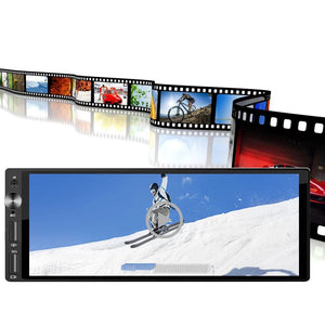 Planet Gates 1DIN 6.9 Carplay IPS 6.9 Inch 1Din Carplay Android Auto Car Radio Multimedia Video MP5 Player 1 Din No DVD with Bluetooth Stereo USB Charging