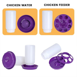 Planet Gates 1L Chicken Feeder Bucket Water Fountain Automatic Chick Drinker Bucket Drinking Quail drinking Bird equipment Waterer