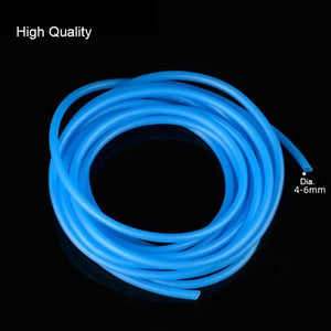 Planet Gates 1m/3m/5m/10m/20m Aquarium Oxygen Pump Hose Air Bubble Stone Aquarium Fish Tank Pond Pump Tube 4*6mm Food Grade Material Tubes