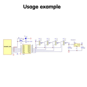 Planet Gates 1M 433 mhz Wireless RF Remote Control Switch EV1527 Learning Code 4CH Relay Receiver Module and On Off Transmitter For DIY Kit