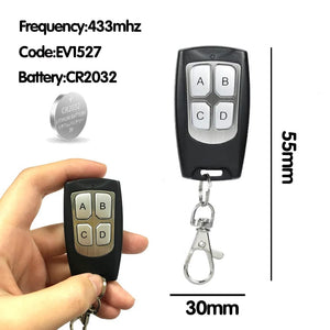 Planet Gates 1M 433 mhz Wireless RF Remote Control Switch EV1527 Learning Code 4CH Relay Receiver Module and On Off Transmitter For DIY Kit