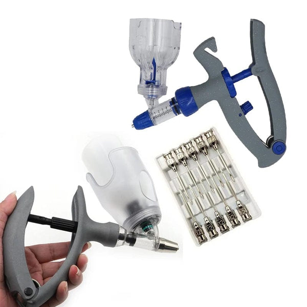 Planet Gates 1ml/2ml /5ml Automatic Veterinary Continuous Syringe Animal Injection Adjustable Vaccine for livestock Pig Cattle Sheep