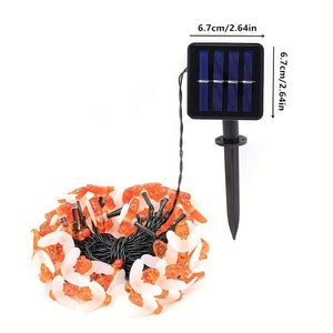 Planet Gates 1pack Solar Cute Honey Bee String Lights, Led String Fairy Light, 5M 20LED, Bee Outdoor Garden Fence Patio Christmas Garland Lights