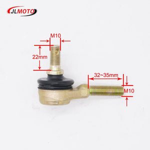 Planet Gates 1Pair/2pcs M10-M10 210mm 220mm 230 240mm 250mm 260mm 300mm ATV Tie Rod Kits Fit Ball Joint for China Chinese ATV Quad Bike Parts
