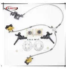 Planet Gates 1Pair/2pcs M10-M10 210mm 220mm 230 240mm 250mm 260mm 300mm ATV Tie Rod Kits Fit Ball Joint for China Chinese ATV Quad Bike Parts