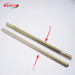 Planet Gates 1Pair/2pcs M10-M10 210mm 220mm 230 240mm 250mm 260mm 300mm ATV Tie Rod Kits Fit Ball Joint for China Chinese ATV Quad Bike Parts