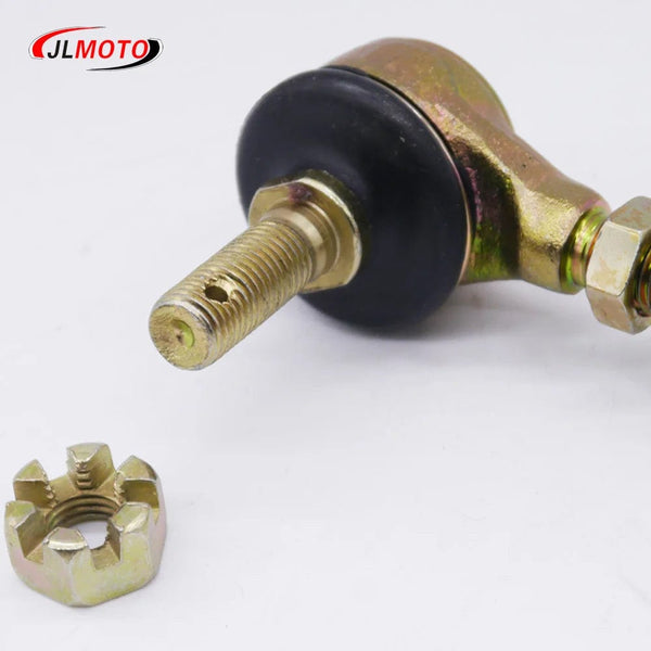 Planet Gates 1Pair/2pcs M10-M10 210mm 220mm 230 240mm 250mm 260mm 300mm ATV Tie Rod Kits Fit Ball Joint for China Chinese ATV Quad Bike Parts