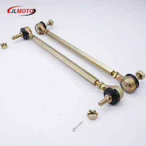 Planet Gates 1Pair/2pcs M10-M10 210mm 220mm 230 240mm 250mm 260mm 300mm ATV Tie Rod Kits Fit Ball Joint for China Chinese ATV Quad Bike Parts