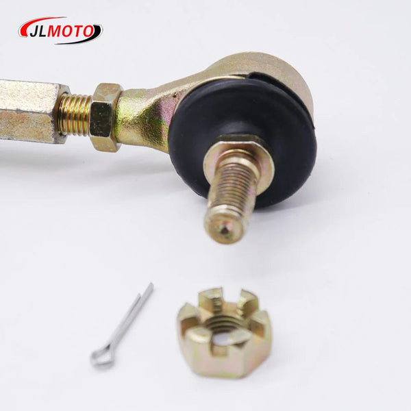 Planet Gates 1Pair/2pcs M10-M10 210mm 220mm 230 240mm 250mm 260mm 300mm ATV Tie Rod Kits Fit Ball Joint for China Chinese ATV Quad Bike Parts