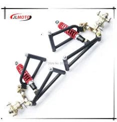 Planet Gates 1Pair/2pcs M10-M10 210mm 220mm 230 240mm 250mm 260mm 300mm ATV Tie Rod Kits Fit Ball Joint for China Chinese ATV Quad Bike Parts