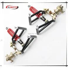 Planet Gates 1Pair/2pcs M10-M10 210mm 220mm 230 240mm 250mm 260mm 300mm ATV Tie Rod Kits Fit Ball Joint for China Chinese ATV Quad Bike Parts