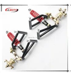 Planet Gates 1Pair/2pcs M10-M10 210mm 220mm 230 240mm 250mm 260mm 300mm ATV Tie Rod Kits Fit Ball Joint for China Chinese ATV Quad Bike Parts