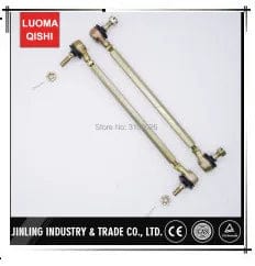 Planet Gates 1Pair/2pcs M10-M10 210mm 220mm 230 240mm 250mm 260mm 300mm ATV Tie Rod Kits Fit Ball Joint for China Chinese ATV Quad Bike Parts