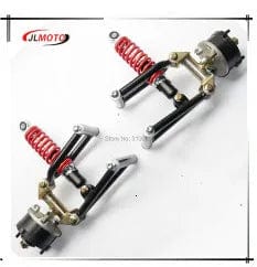 Planet Gates 1Pair/2pcs M10-M10 210mm 220mm 230 240mm 250mm 260mm 300mm ATV Tie Rod Kits Fit Ball Joint for China Chinese ATV Quad Bike Parts