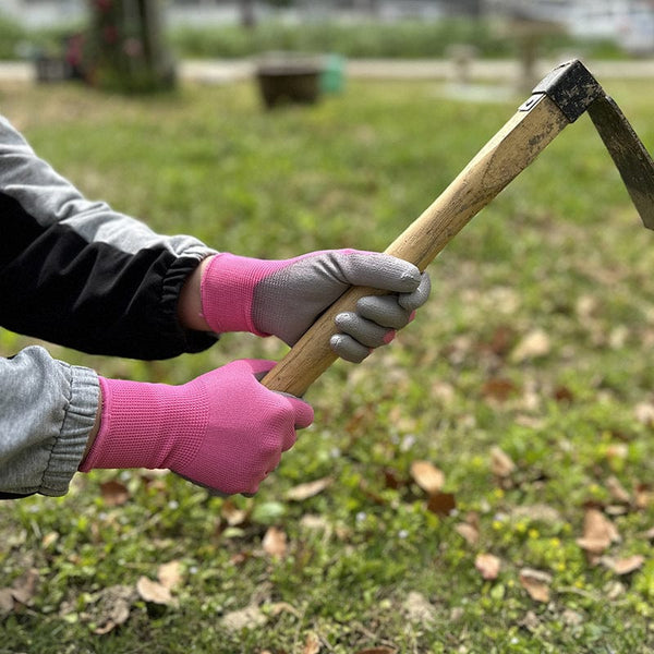 Planet Gates 1pair/3pairs/ 6pairs Unisex Gardening Gloves Durable Waterproof Oil Resistant Non-Slip Anti-stab Handwork Protective Gloves