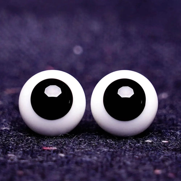 Planet Gates 1Pair 6/8/10/12/14 mm Glass Eyes Eyeball For BJD Doll Blue Black Safety Animal Toy Eyes DIY Doll Making Crafts Toy Accessories