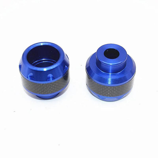 Planet Gates 1pair A 01 2Pcs Universal Motorcycle Crash Protector Aluminium Front Fork Protector Motorbike Motorcycle Wheel Protection Crash Cap Slider