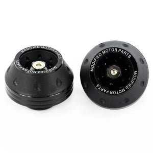 Planet Gates 1pair B 01 2Pcs Universal Motorcycle Crash Protector Aluminium Front Fork Protector Motorbike Motorcycle Wheel Protection Crash Cap Slider