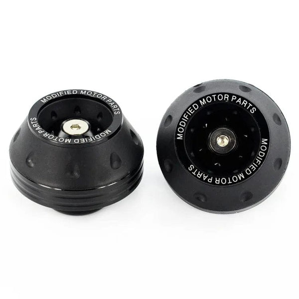 Planet Gates 1pair B 01 2Pcs Universal Motorcycle Crash Protector Aluminium Front Fork Protector Motorbike Motorcycle Wheel Protection Crash Cap Slider