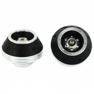 Planet Gates 1pair B 02 2Pcs Universal Motorcycle Crash Protector Aluminium Front Fork Protector Motorbike Motorcycle Wheel Protection Crash Cap Slider