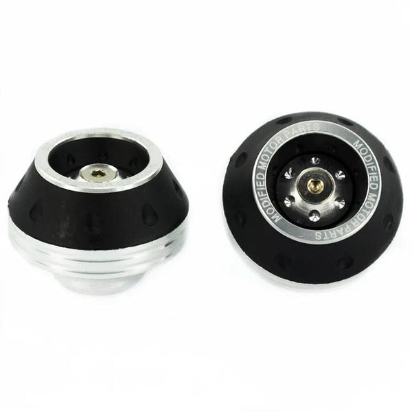 Planet Gates 1pair B 02 2Pcs Universal Motorcycle Crash Protector Aluminium Front Fork Protector Motorbike Motorcycle Wheel Protection Crash Cap Slider