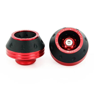 Planet Gates 1pair B 03 2Pcs Universal Motorcycle Crash Protector Aluminium Front Fork Protector Motorbike Motorcycle Wheel Protection Crash Cap Slider