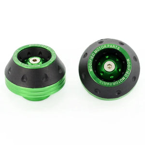 Planet Gates 1pair B 08 2Pcs Universal Motorcycle Crash Protector Aluminium Front Fork Protector Motorbike Motorcycle Wheel Protection Crash Cap Slider