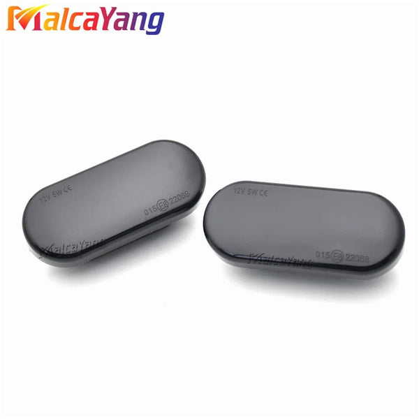 Planet Gates 1Pair Dynamic Flowing LED Side Marker Turn Signal Light For VW Transporter T5 Polo Golf 3 4 Passat B5 Sharan Lupo Bora Multivan