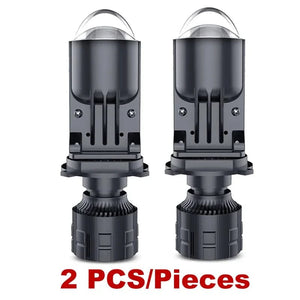 Planet Gates 1pair / LHD / H4/9003/HB2 Hi/Lo 160W 28000LM Auto Lamp Mini Lens LED H4 9003 HIB2 Bulbs Headlight Car Motorcycle Dual Projector Len LED Automotive Moto 12V 24V