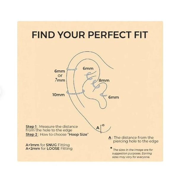 Planet Gates 1Pair Stainless Steel Minimal Hoop Earrings Crystal Zirconia Small Huggie Thin Cartilage Earrings Helix Tragus Piercing Jewelry