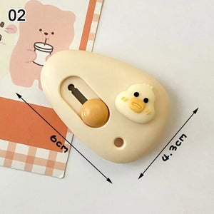 Planet Gates 1pc-02 1PC Mini Utility Knife Cute Retractable Letter Opener Box Cutter Portable Carton Opener Paper Cutting Tool Random Color